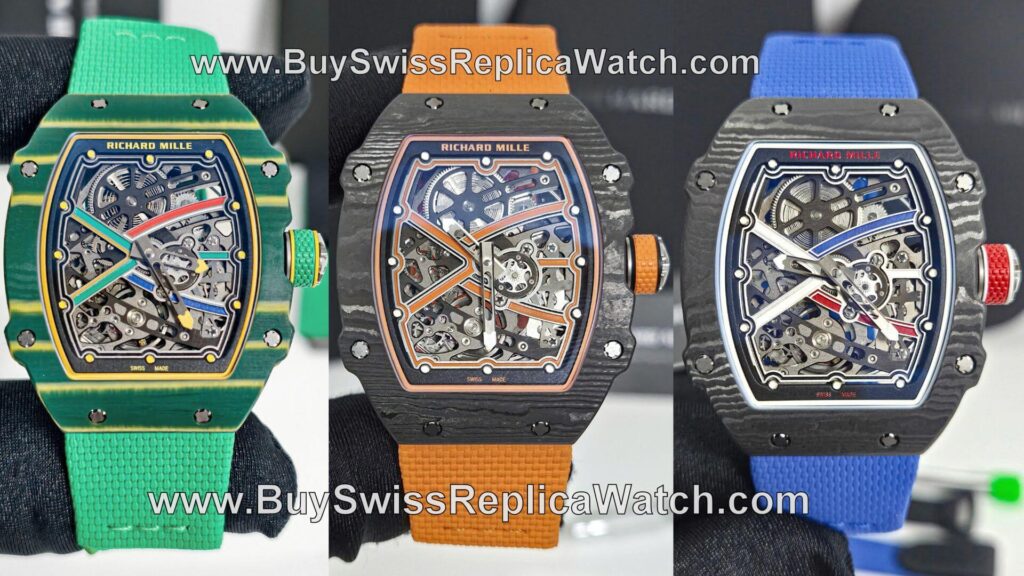 Richard Mille RM 67-02 watch in different colours